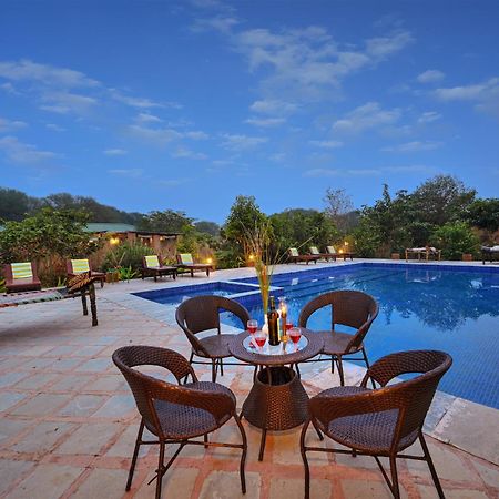 Bagh Serai - Rustic Cottage With Private Pool Saváj Madhopur Kültér fotó