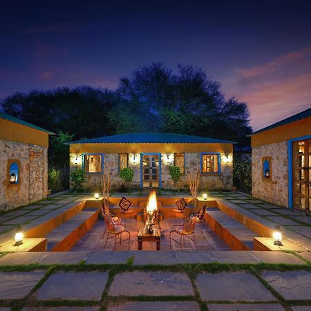 Bagh Serai - Rustic Cottage With Private Pool Saváj Madhopur Kültér fotó