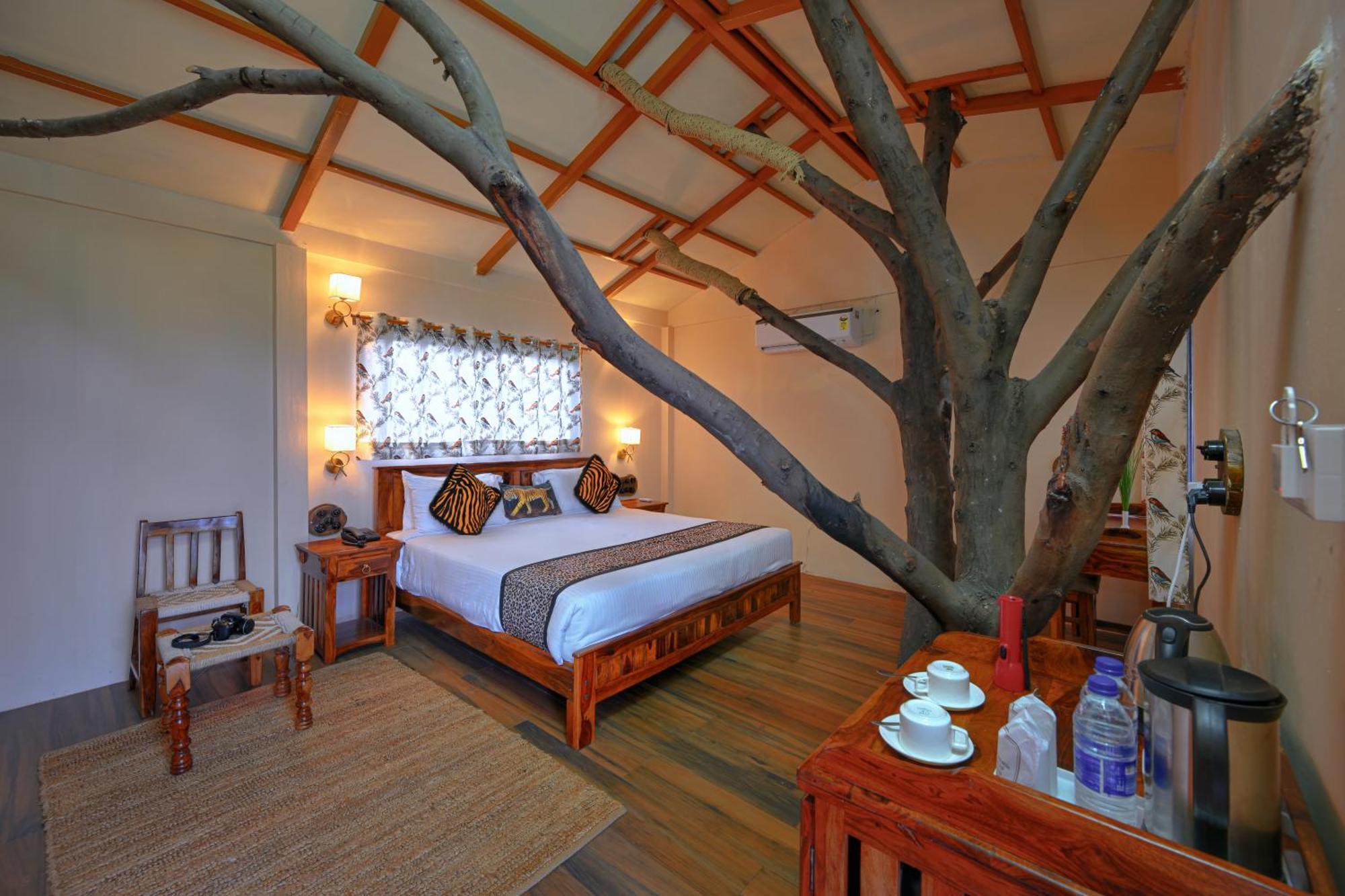 Bagh Serai - Rustic Cottage With Private Pool Saváj Madhopur Kültér fotó