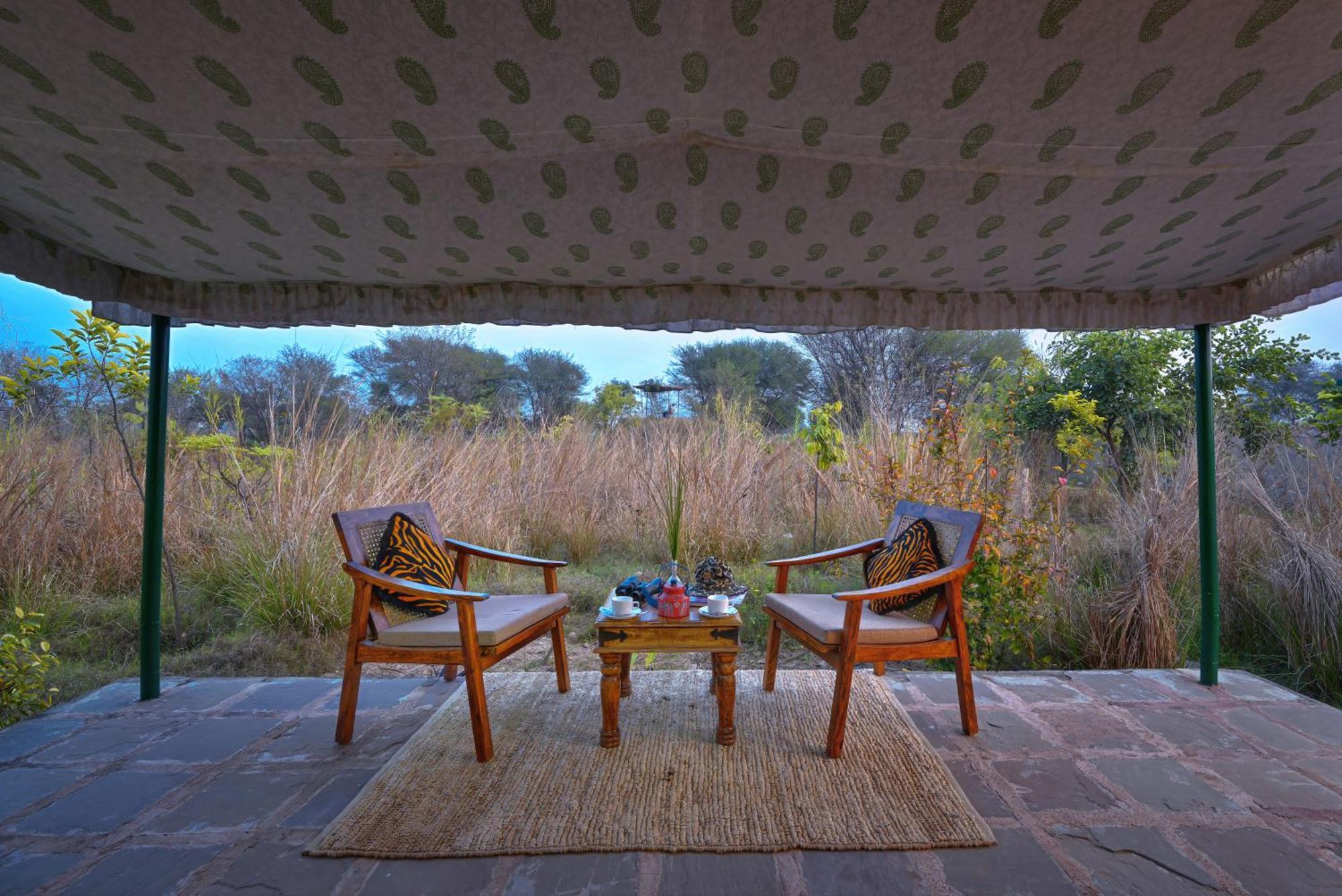 Bagh Serai - Rustic Cottage With Private Pool Saváj Madhopur Kültér fotó