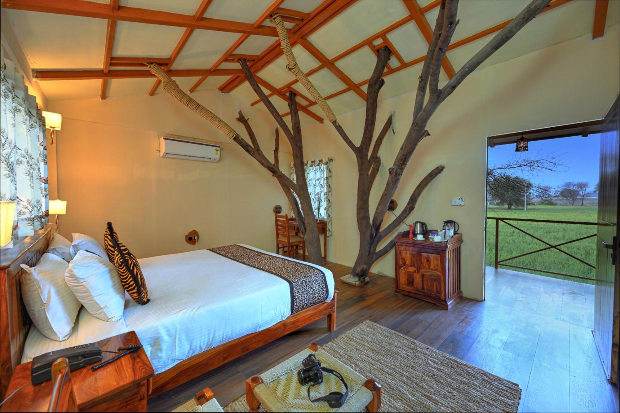 Bagh Serai - Rustic Cottage With Private Pool Saváj Madhopur Kültér fotó