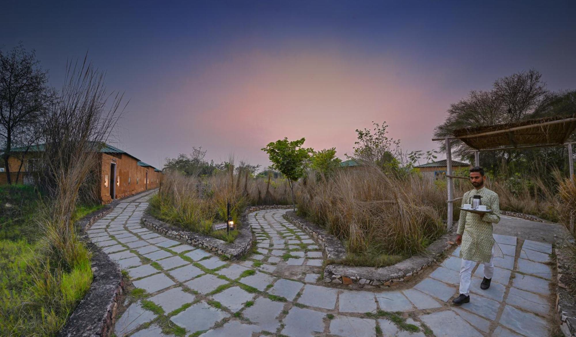 Bagh Serai - Rustic Cottage With Private Pool Saváj Madhopur Kültér fotó