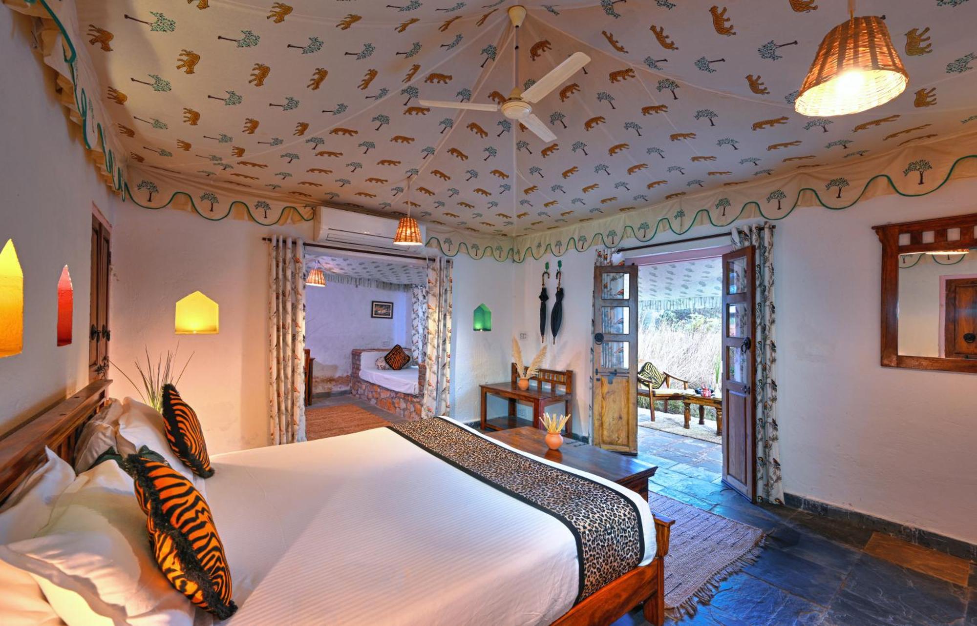 Bagh Serai - Rustic Cottage With Private Pool Saváj Madhopur Kültér fotó