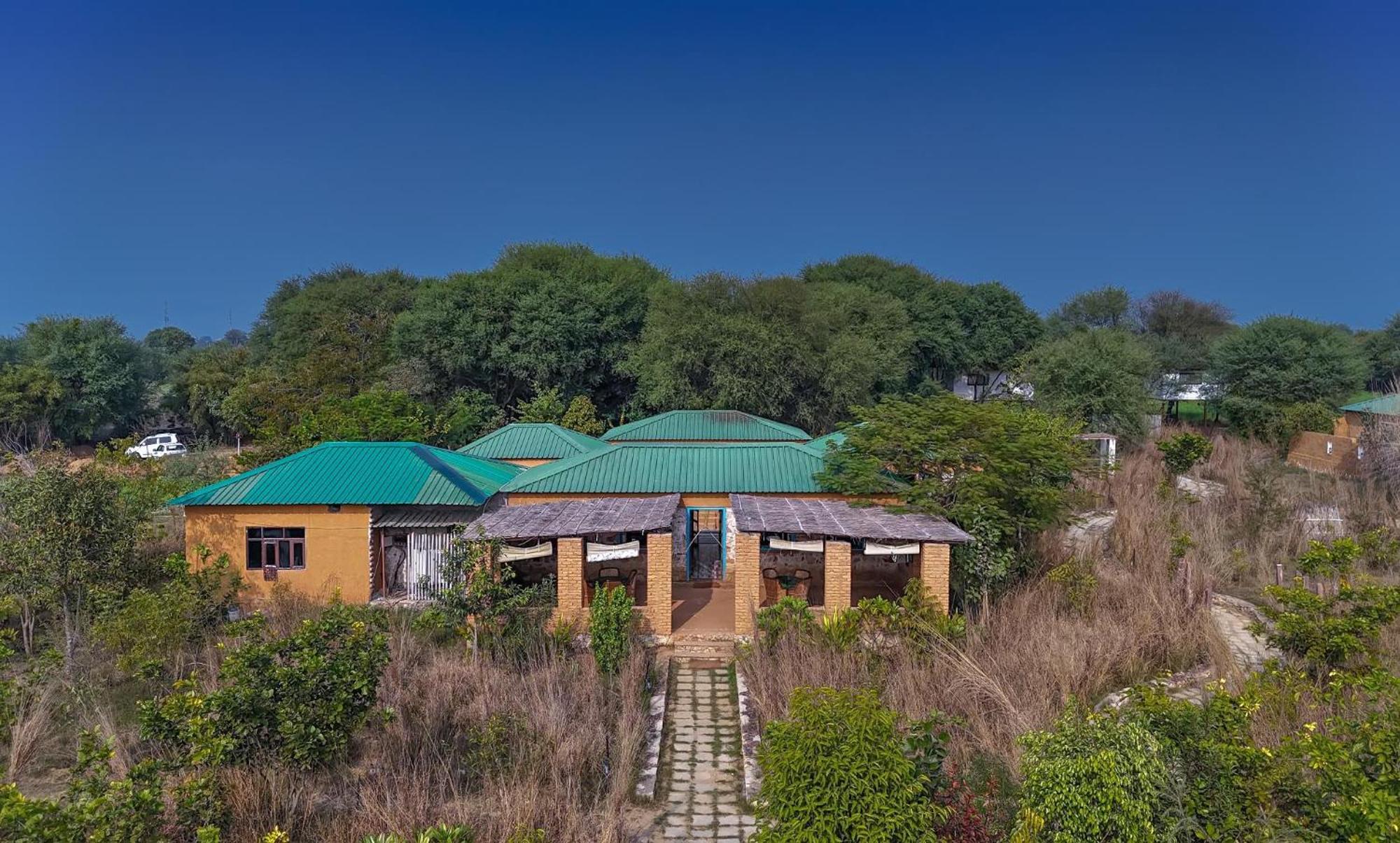 Bagh Serai - Rustic Cottage With Private Pool Saváj Madhopur Kültér fotó